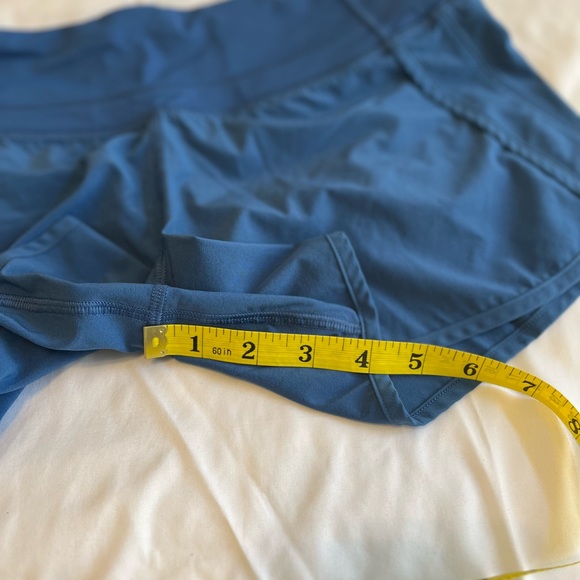 Lululemon Run Times Shorts size 4 Cobalt Blue - Picture 8 of 9